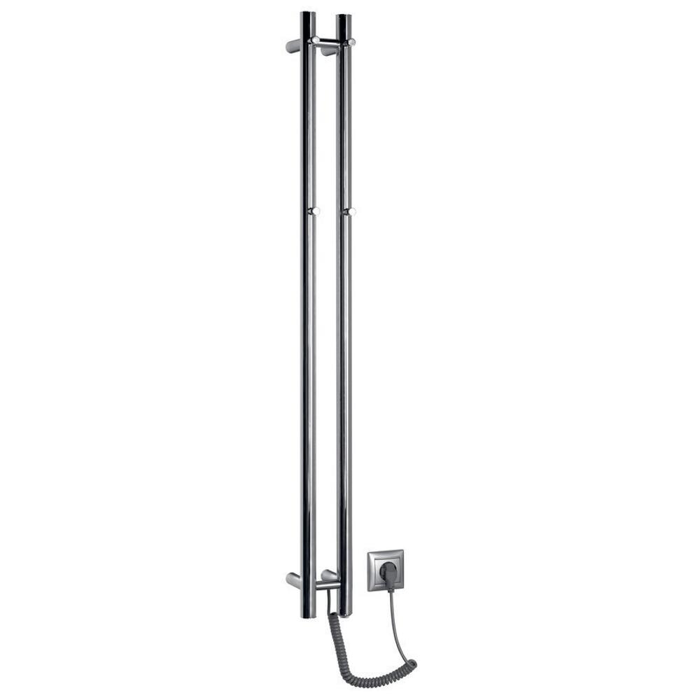 PAPINADO Handtuchtrockner elektrisch, 109x1200mm, 40W, Chrom