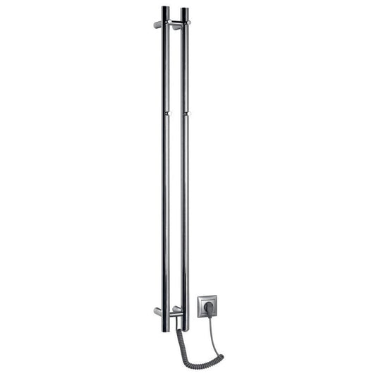 PAPINADO Handtuchtrockner elektrisch, 109x1200mm, 40W, Chrom
