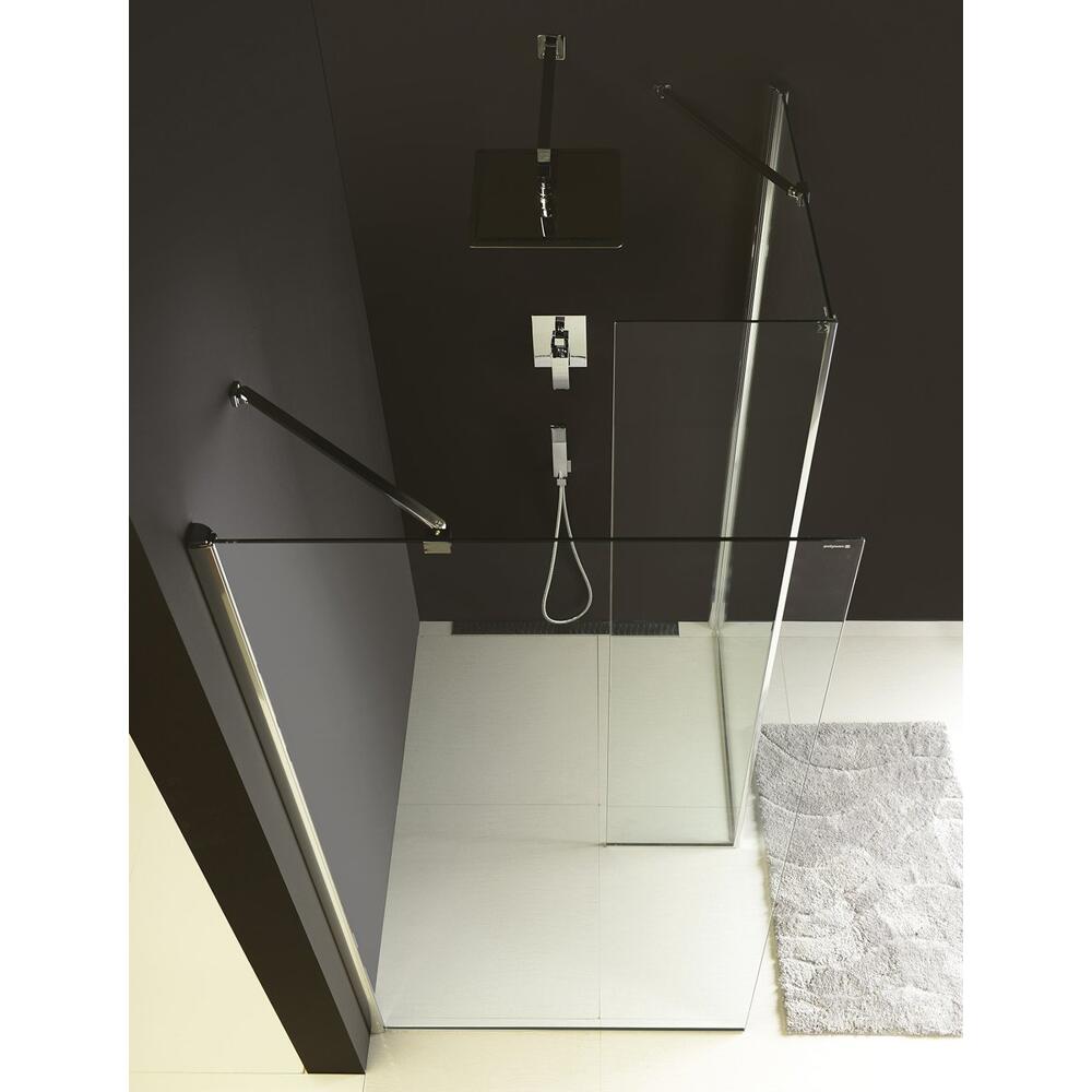 MODULAR SHOWER Seitenwand (B) für Montage an Modul 2, 1200mm, rechts