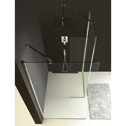 MODULAR SHOWER Seitenwand (B) für Montage an Modul 2, 1200mm, rechts
