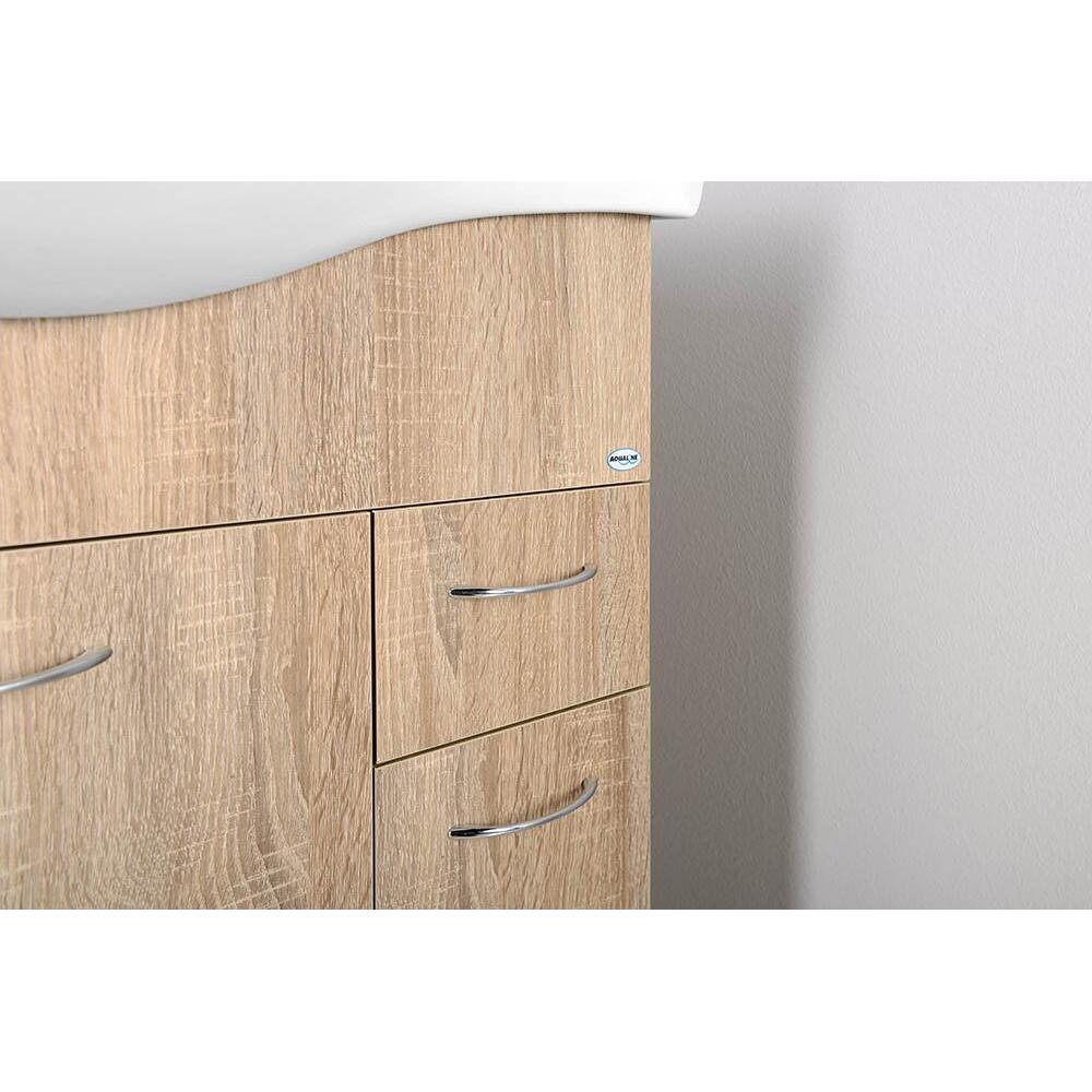 KERAMIA FRESH Unterschrank74,5x74x34,7cm, Eiche Hell