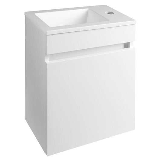 TORIN Unterschrank mit Waschtisch 40x50x22cm, Weiß
