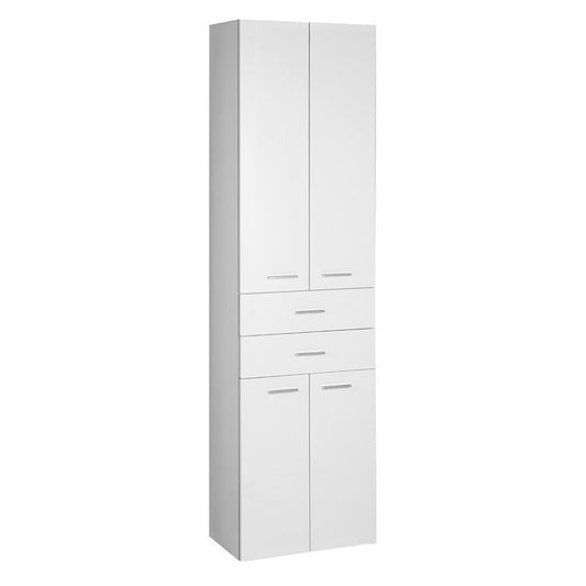 ZOJA/KERAMIA FRESH Hochschrank 50x184x29cm, weiß, Schubladen