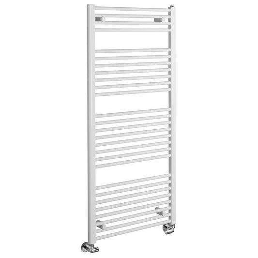 DIRECT Badheizkörper mit seitlichem Anschluss 600x1320 mm, 700W,Weiß