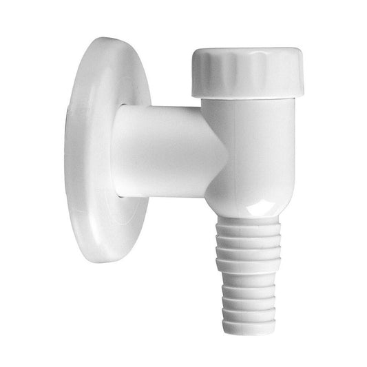 Waschmaschinensiphon, Abfluss 32mm, weiß