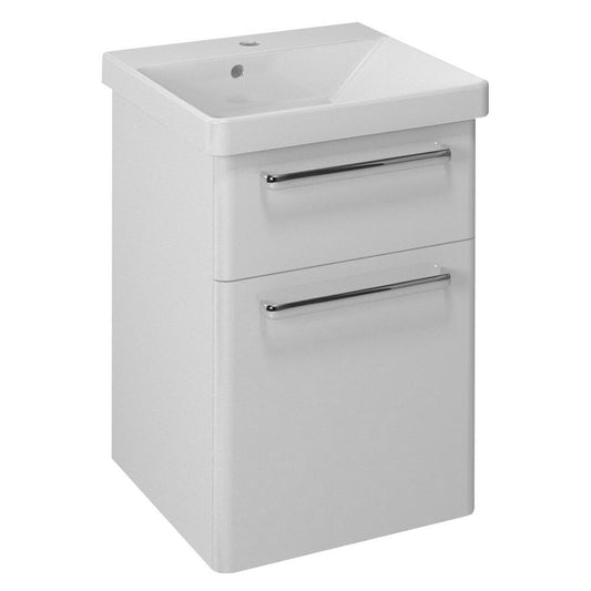 THEIA Unterschrank 46,4x70x44,2cm, 2x Schublade, weiß