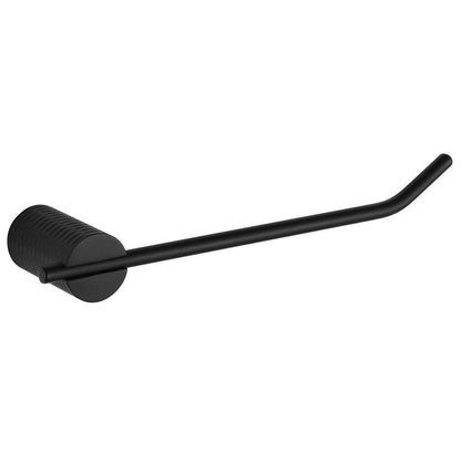Toilettenpapierhalter, Schwarz matt