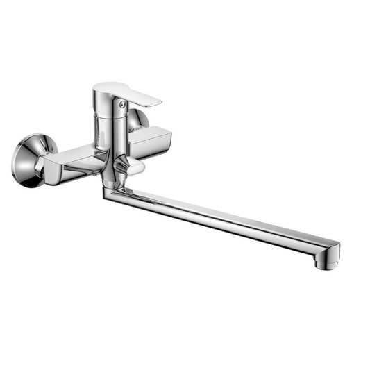 BARON Badewannenarmatur, Abstand 150mm, Einlauf 338mm, Chrom