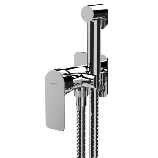 PAX Unterputz Bidetarmatur mit Handbrause-Stop, Chrom