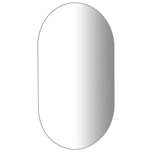Spiegel mit Schnittkante 50x85cm, Oval, CU free