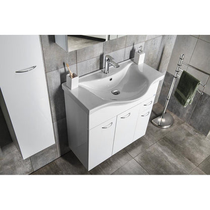 KERAMIA FRESH Unterschrank 74,5x74x34,7cm, weiß