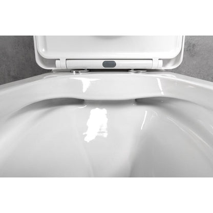 LEON  Kombi-WC, spülrandlos, Abgang senkrecht/waagerecht, weiß