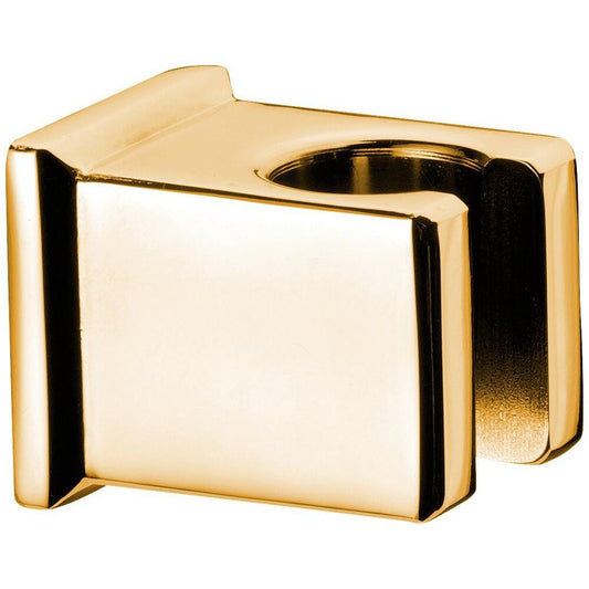 Brausehalter, eckig, fest, Gold