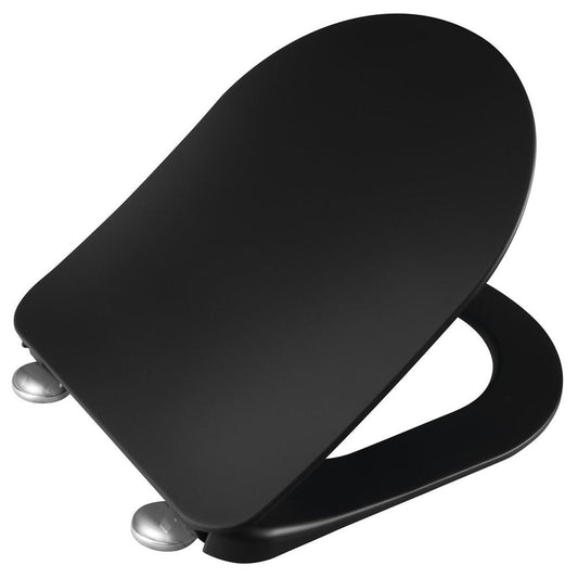 PAULA WC-Sitz, SLIM, Soft Close, schwarz matt