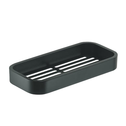 OUTLINE eckige Ablage, 241x30x111mm, schwarz matt