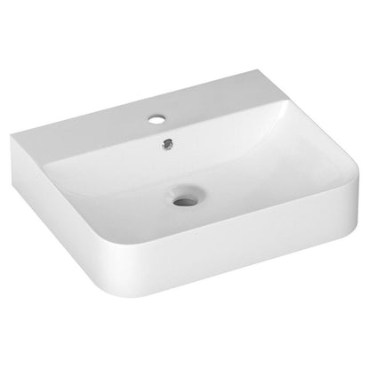 SOTT AQUA Waschtisch zum Einhängen/zum Aufsetzen, 61x50cm, weiss