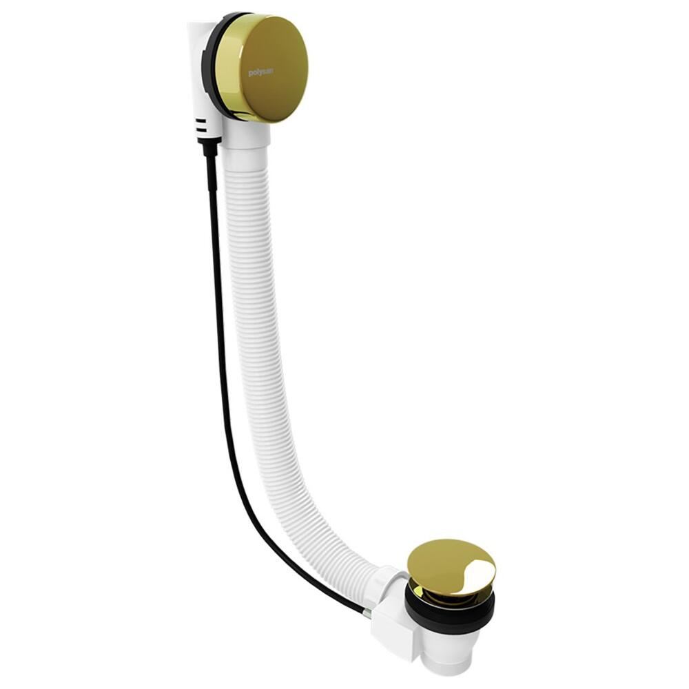 MARBLE Ablaufgarnitur mit Bowden, Länge 800mm, gold