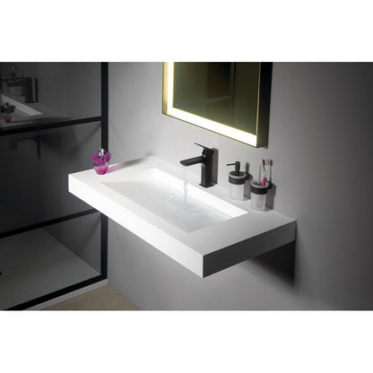 PIRENEI Glas, Milchglas, Schwarz matt