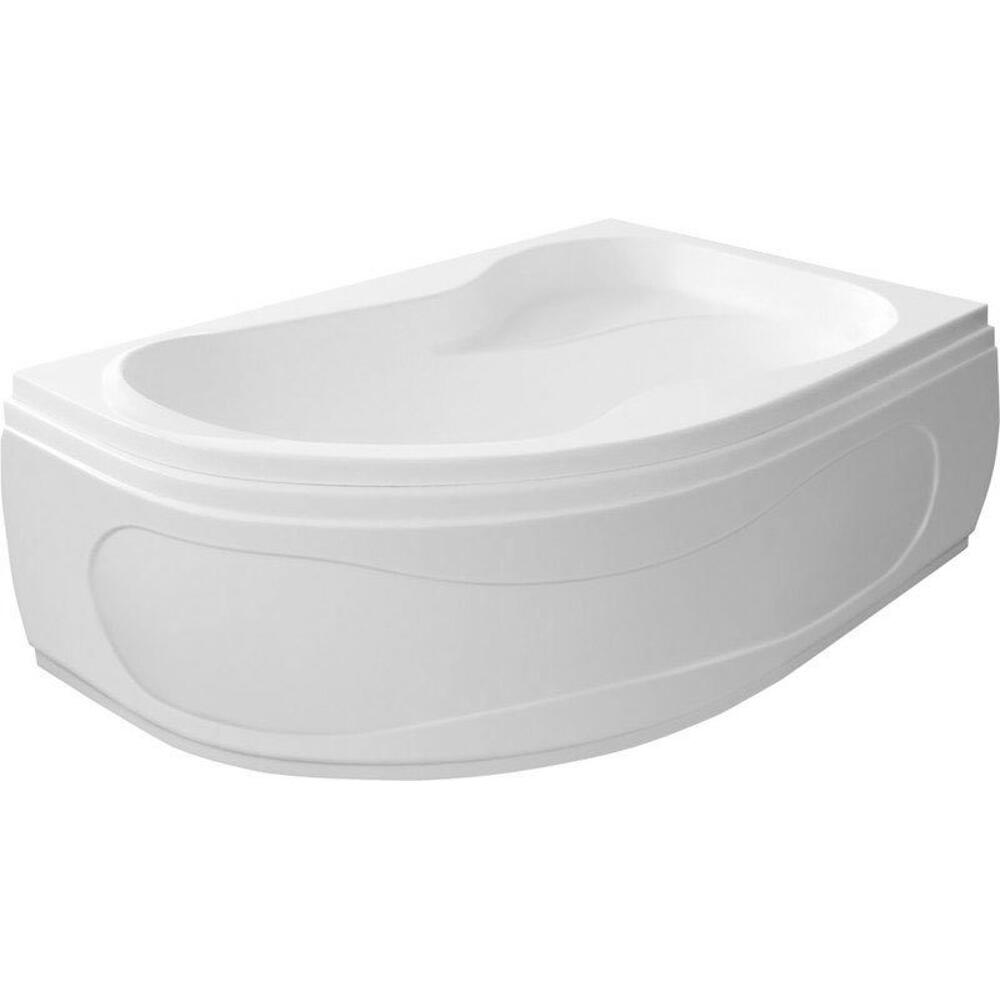 Raumspar Badewanne 160x105x45cm, CIDLINA, rechts, weiß