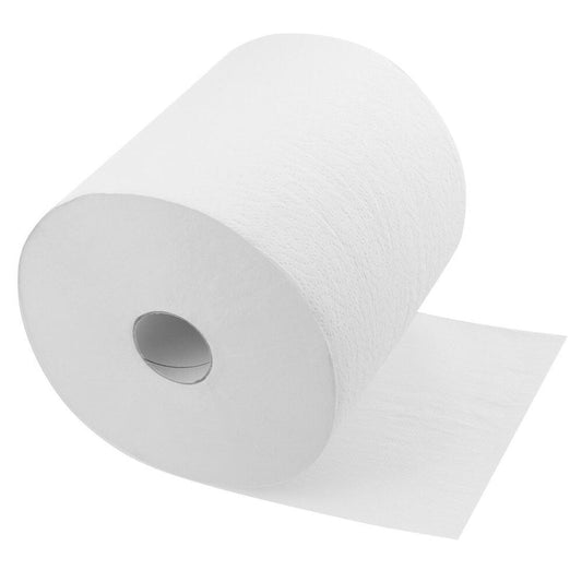 Papierhandtücher 2-lagig für berührungslosen Handtuchspender, 19,6cm, 140m, Rollendurchmesser 45mm, 6 Stk.