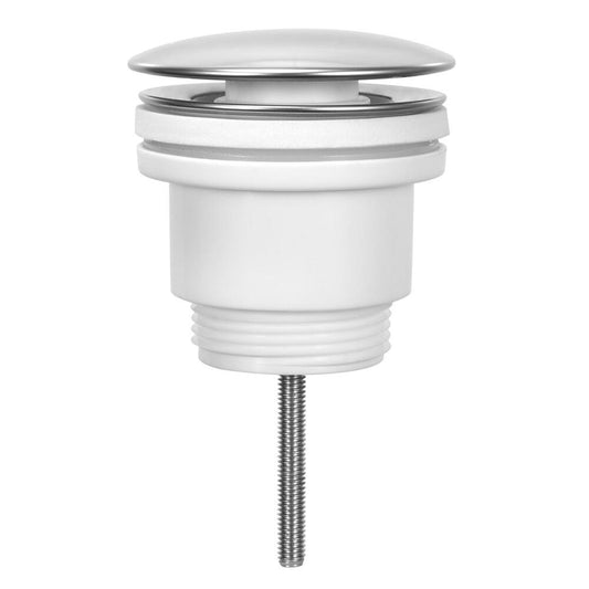 Ablaufgarnitur 5/4“, klick-klack, großer Stopfen, 5-46mm, ABS/Chrom