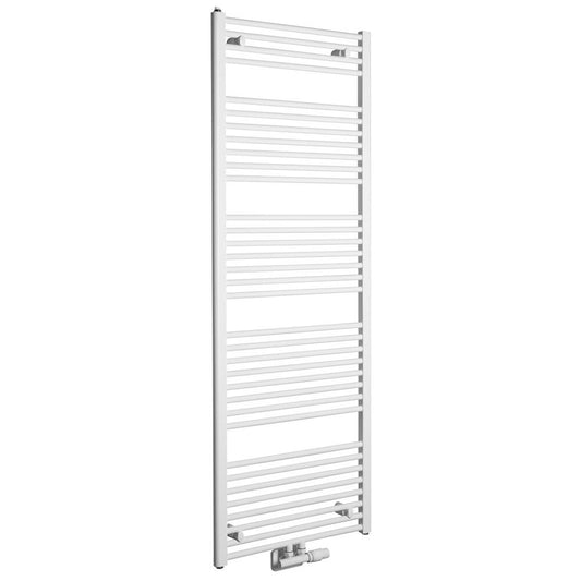 DIRECT Badheizkörper mit Zentralanschluss 600x1680 mm, 1000W,Weiß