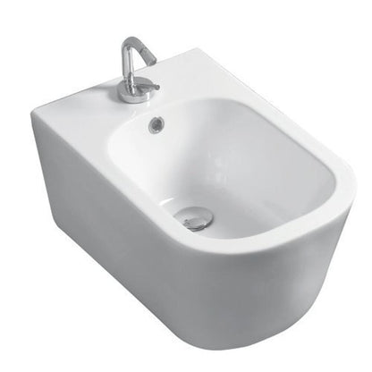TRIBECA Hänge-Bidet 35x54cm, weiß