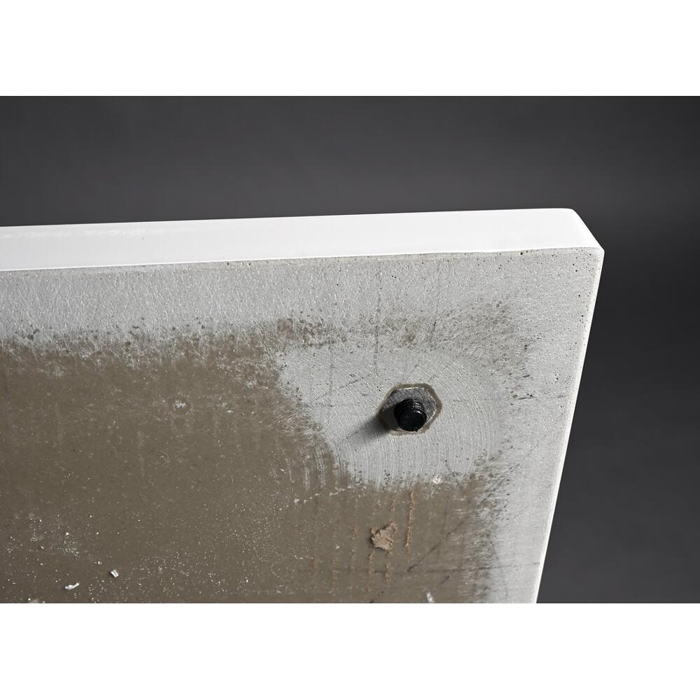 GALLET Gussmarmor-Duschwanne, Rechteck, 120x90cm