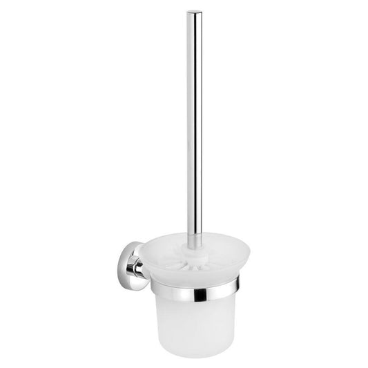 SAMBA Hänge-WC-Bürste, Milchglas, Chrom