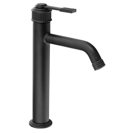 VERSI Waschtischarmatur, Höhe 240mm, schwarz matt