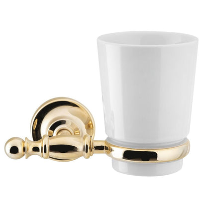 PERLA Hänge Keramik-Glas, Gold