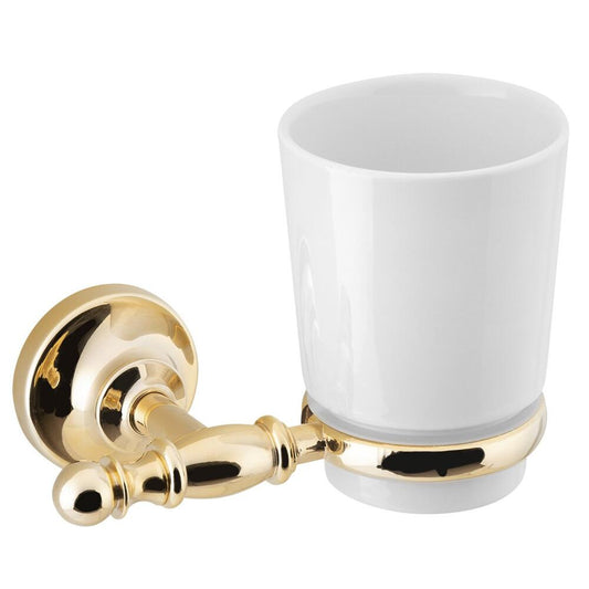 PERLA Hänge Keramik-Glas, Gold