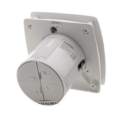 LEX Bad-Axialventilator, 15W, Rohr 100mm, Weiß
