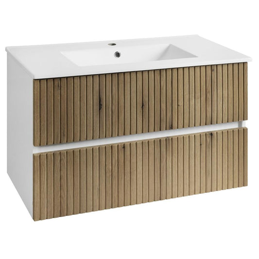 PANEDA STRIP Unterschrank 89,5x55x45,2cm, Eiche Emporio