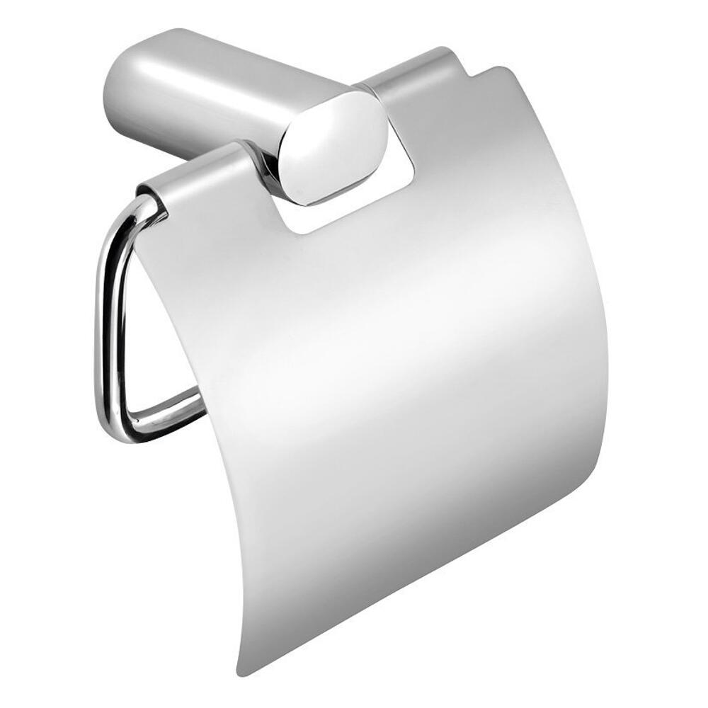 FLORI Toilettenpapierhalter mit Deckel, Chrom