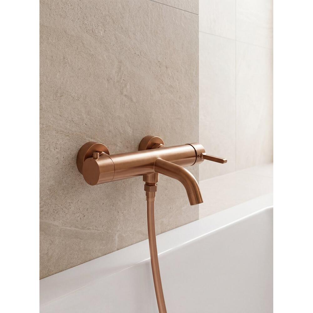 ICONIC Badewannenarmatur, Kupfer matt