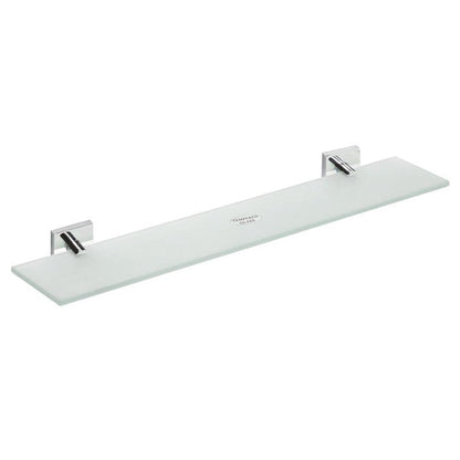 X-SQUARE Glasablage 600x55x130mm, Milchglas, Chrom