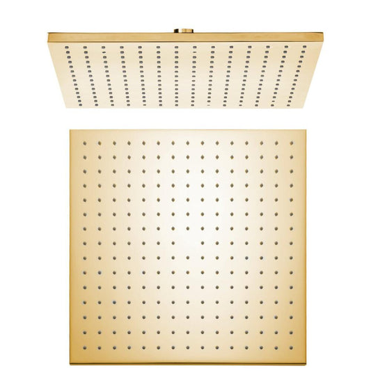 Kopfbrause, 300x300mm, Gold