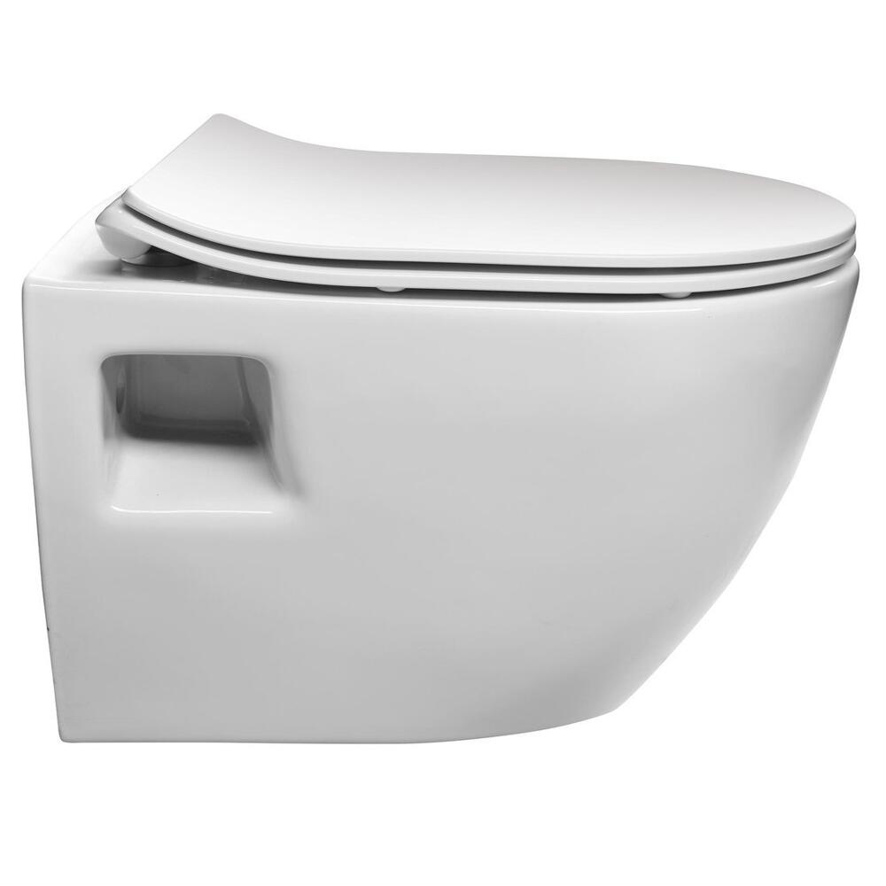 PAULA Hänge-WC 35,5x50cm, weiß