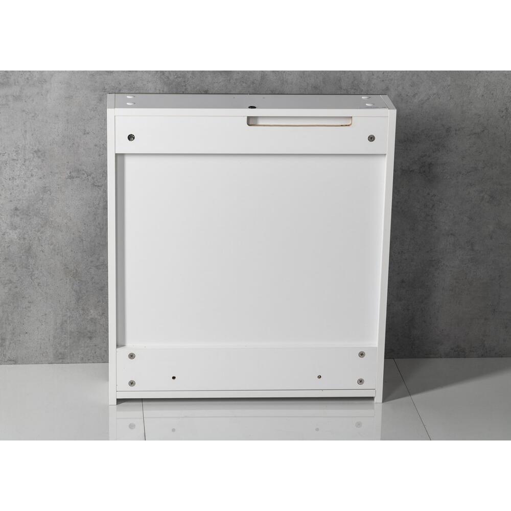 NEON Spiegelschrank, 60x66,5cm, weiß