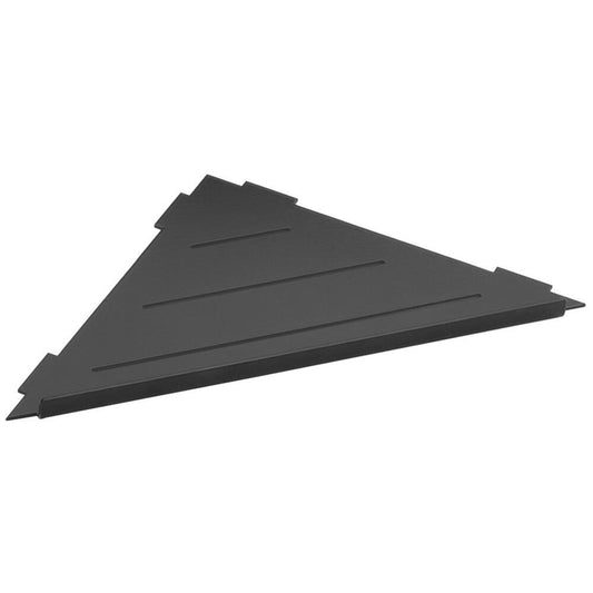 SMART Eckregal für Fliesenmontage, 210x15x210mm, Schwarz matt