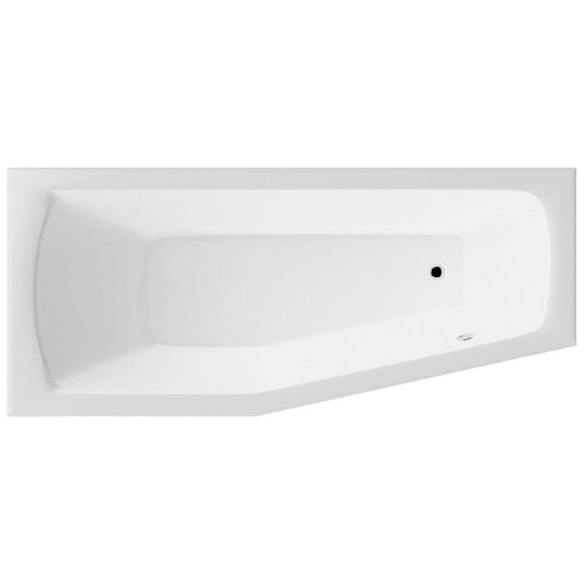 OPAVA Badewanne 160x70x44cm, links, weiß