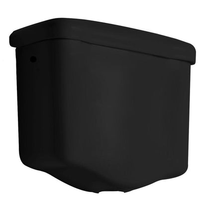 RETRO Spülkasten hoch, schwarz matt