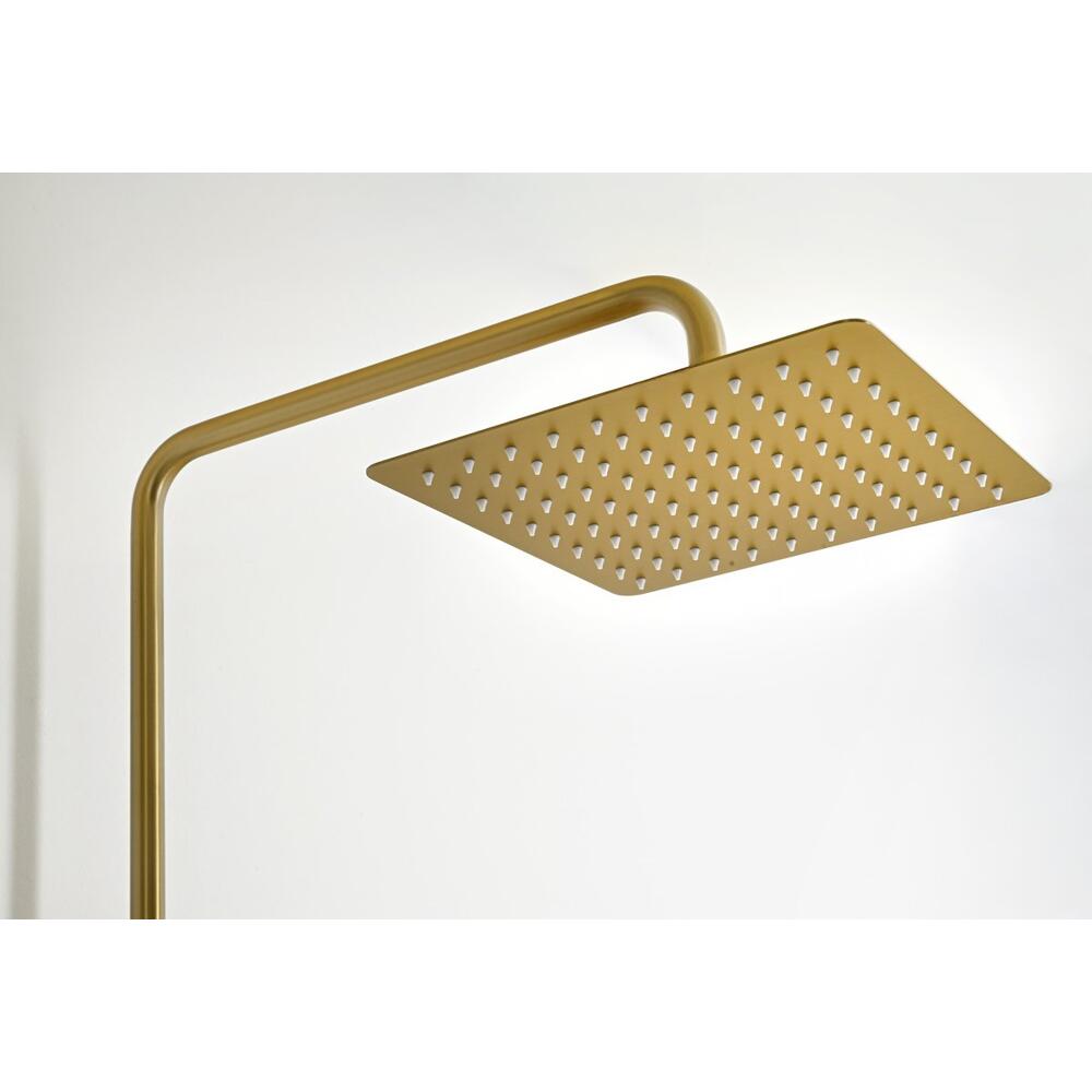 CUBEMIX Duschsäule, Gold matt