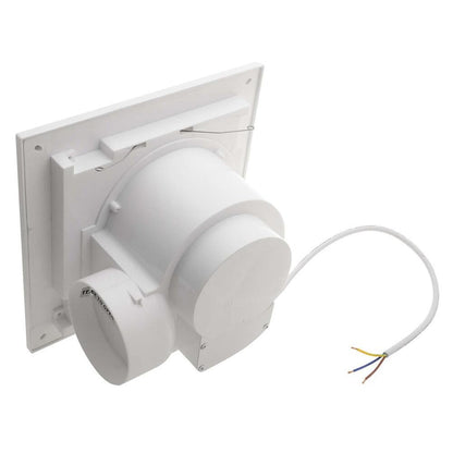TECTO Deckenventilator axial, 20W, Rohr 100mm, Weiß