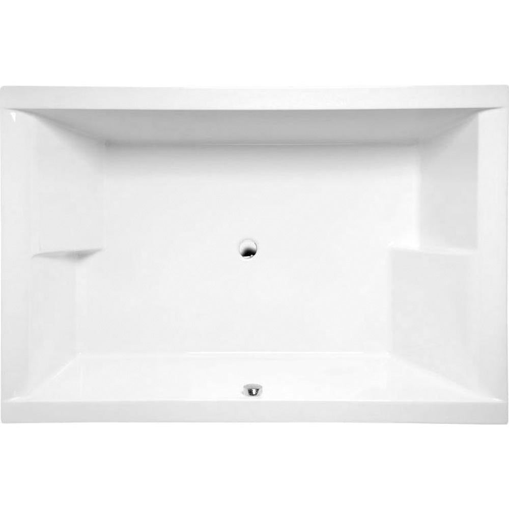 DUPLA Badewanne mit Rahmengestell 180x120x54cm, weiß