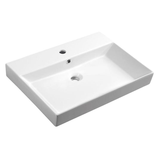 KARE 70 Keramik-Waschtisch 70x46cm, weiss