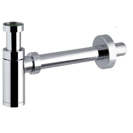 KING Waschtisch-Siphon 5/4", Durchmesser 32mm, ABS/Chrom