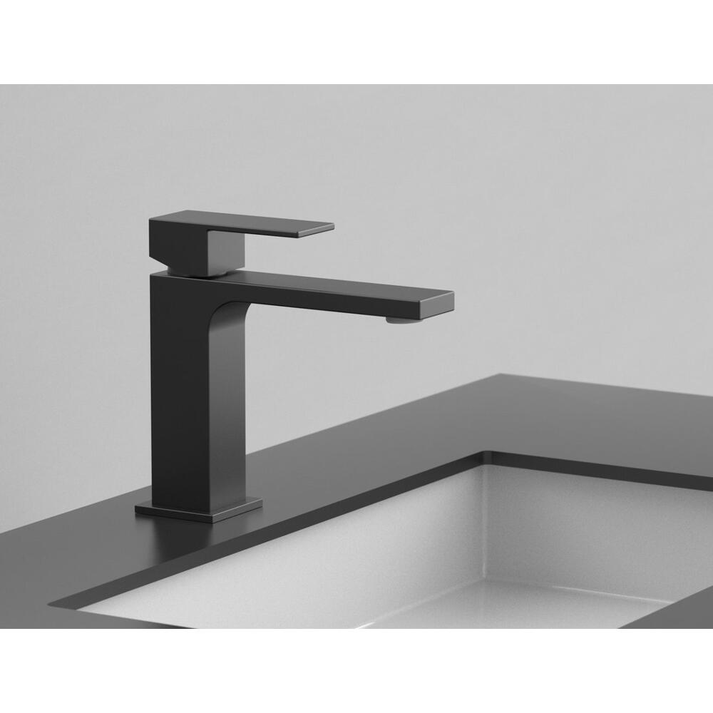 CUBEMIX Waschtischarmatur, Schwarz matt