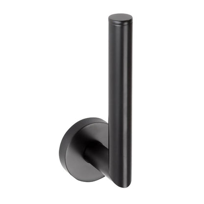 X-ROUND BLACK Ersatz-Toilettenpapierhalter, Schwarz matt